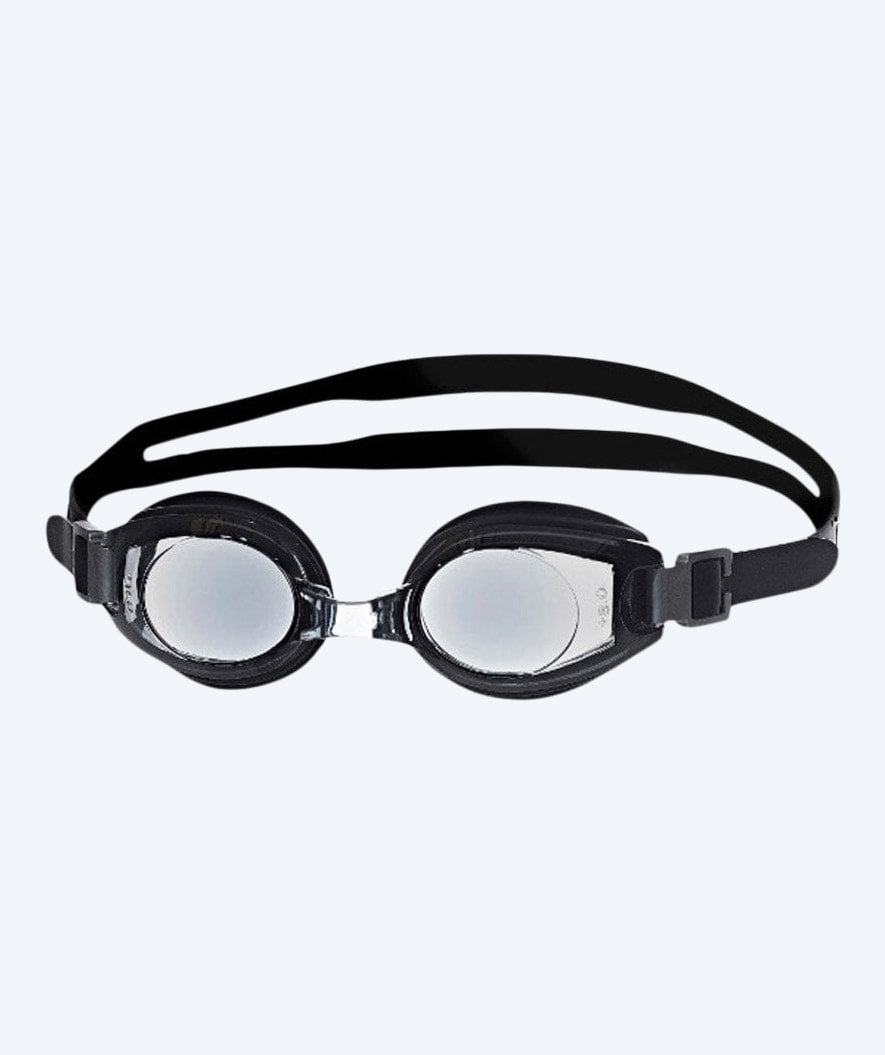 Primotec kind verziende zwembril - (+1.0) tot (+8.0) - Black (Smoke lens)