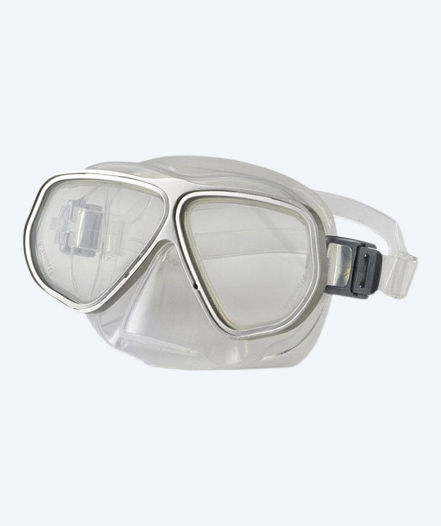 Primotec duikbril op sterkte - M100 Vista (+1.0 – +4.0) - Zilver