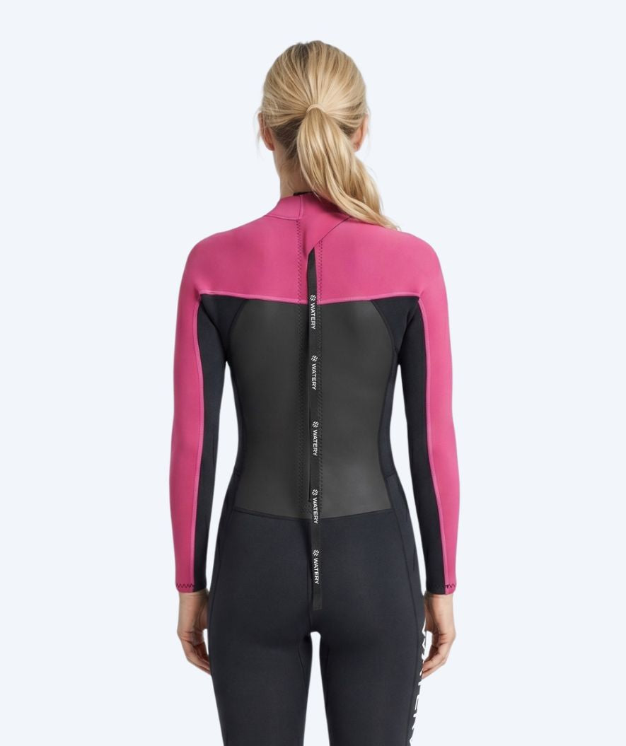 Watery wetsuit voor vrouwen - Gecko (3mm) - Dust roze