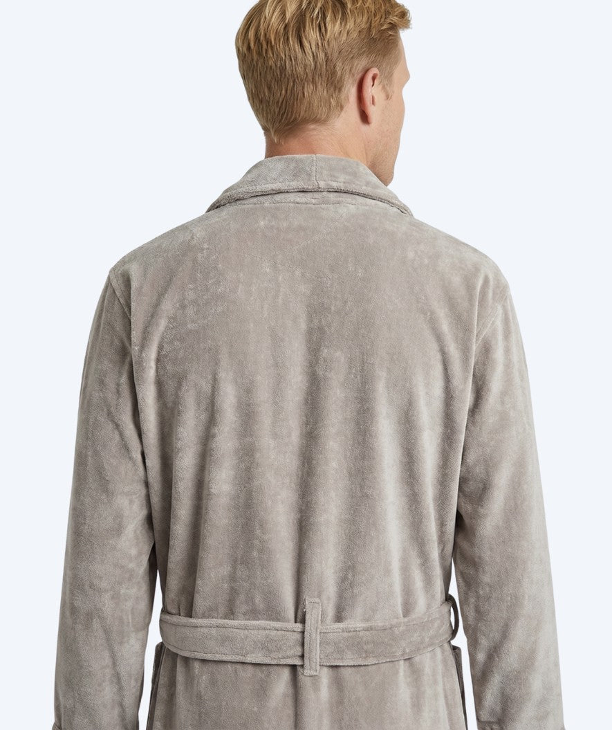 Watery heren badjas - Mariana - Grijs