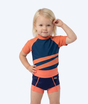 Watery zwemluiers voor kinderen - Neoprene Swim Nappy - Atlantic Oranje