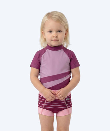 Watery zwemluiers voor kinderen - Neoprene Swim Nappy - Nordic Roze Stripes