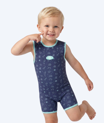 Watery wetsuit voor kinderen - Baia Wrap - Atlantic Turquoise