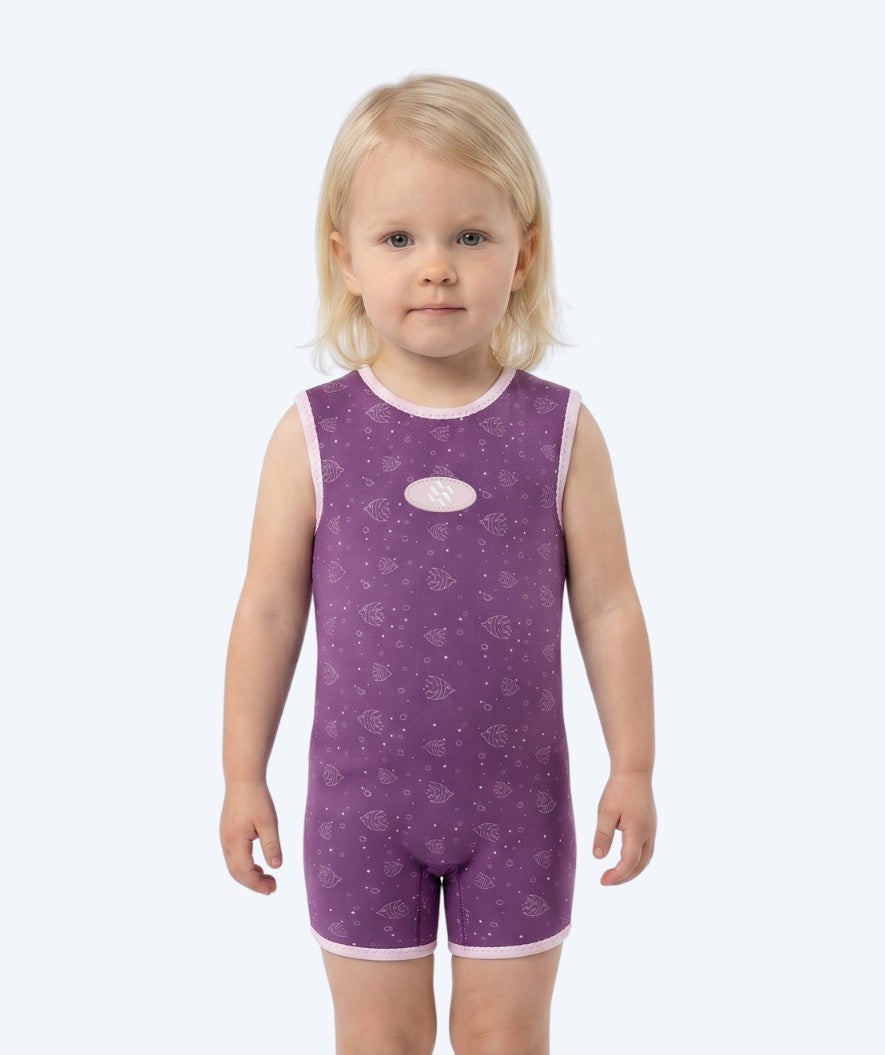 Watery wetsuit voor kinderen - Baia Wrap - Atlantic Purple