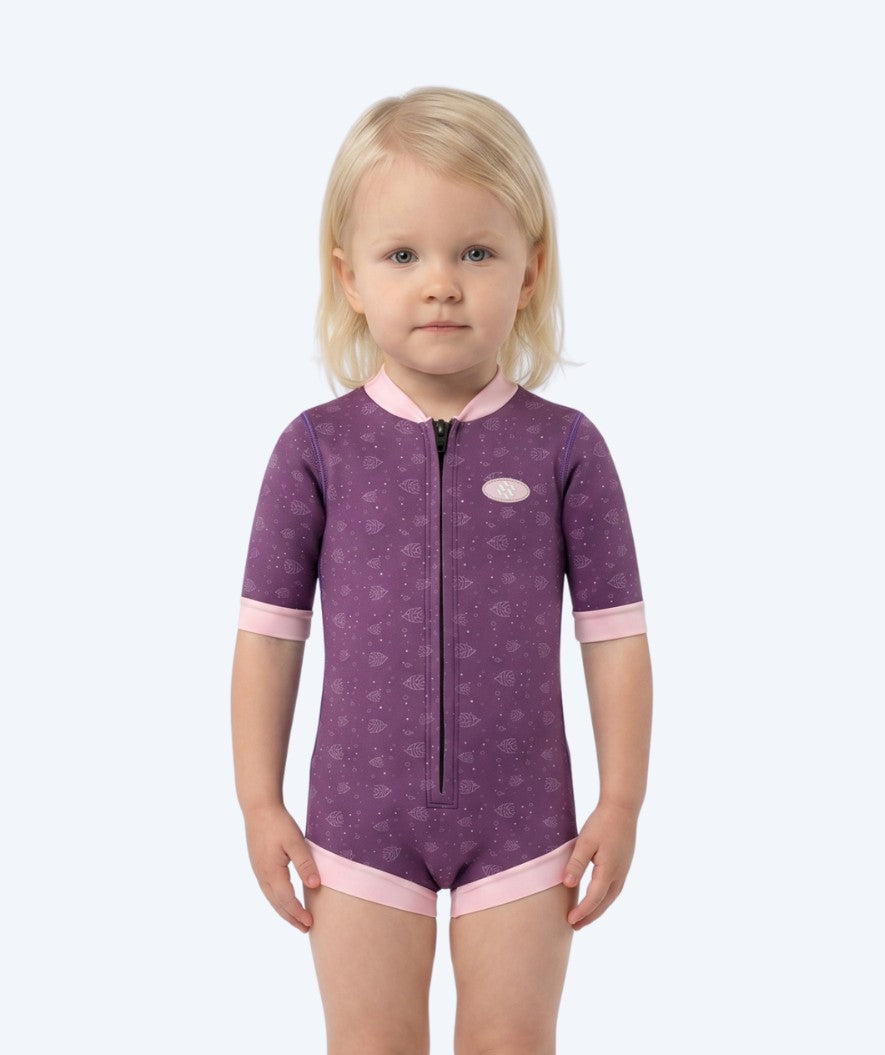 Watery wetsuit voor kinderen - Baia Full-Body - Atlantic Purple