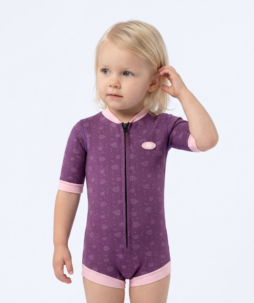 Watery wetsuit voor kinderen - Baia Full-Body - Atlantic Purple