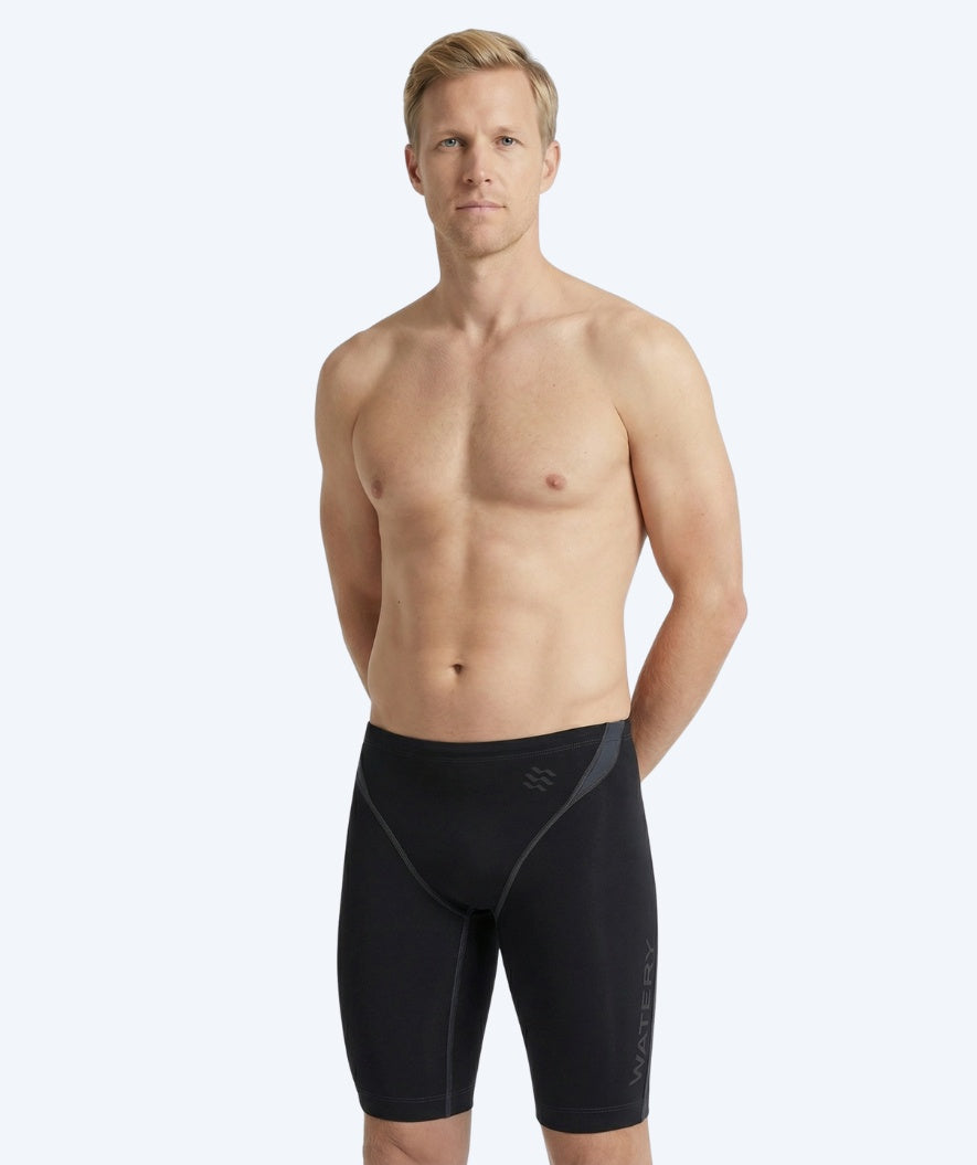 Watery wedstrijdzwembroek voor mannen - Rapidskin 2.0 - Zwart