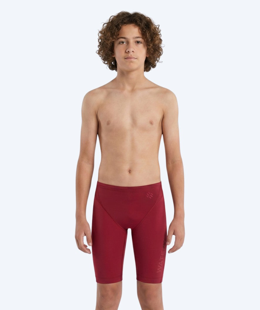 Watery wedstrijdzwembroek voor jongens - Rapidskin 2.0 - Rood