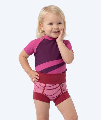 Watery zwemluiers voor kinderen - Neoprene Swim Nappy - Fjord Red