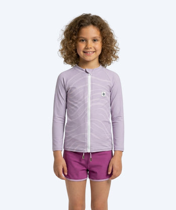 Watery UV-shirt voor kinderen - Fjord Lange Mouw Rashguard - Paars