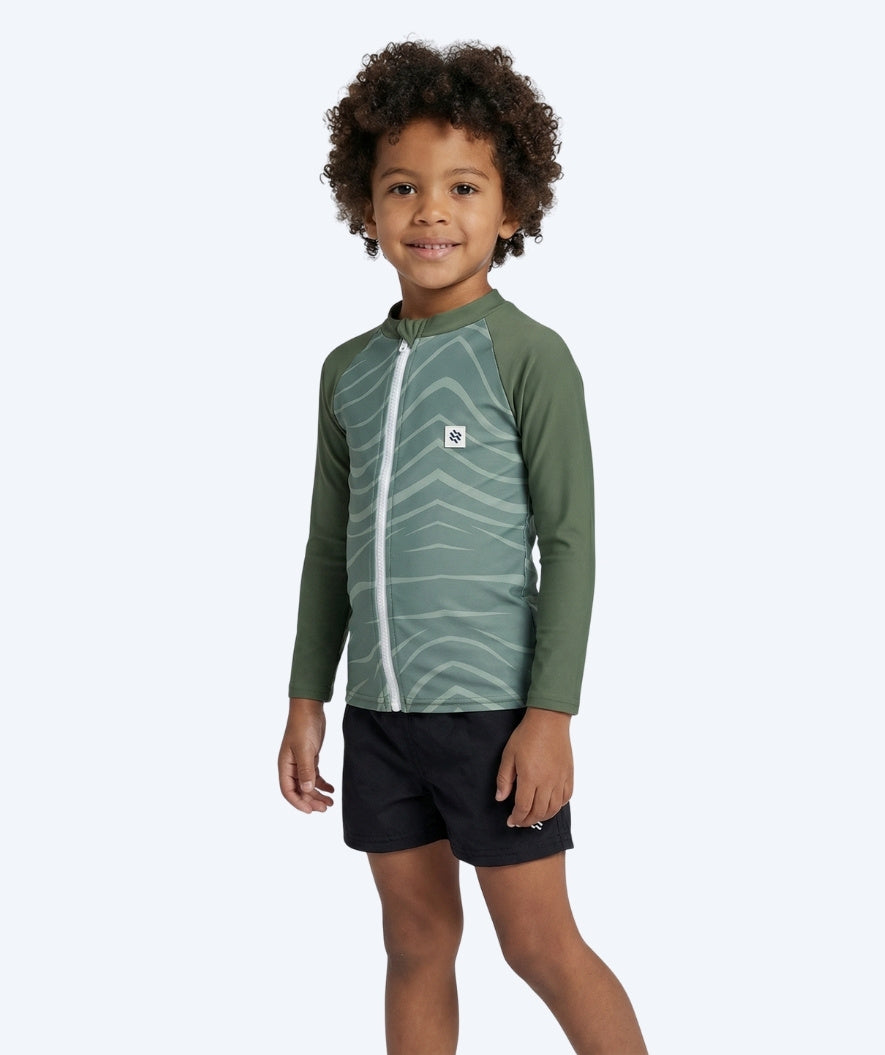 Watery UV-shirt voor kinderen - Fjord Lange Mouw Rashguard - Groen