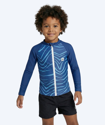 Watery UV-shirt voor kinderen - Fjord Lange Mouw Rashguard - Donkerblauw