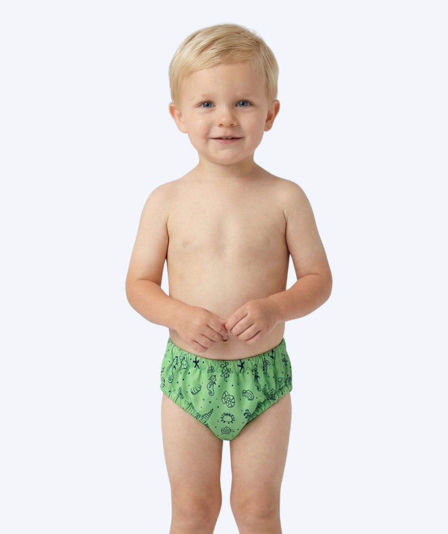 Watery zwemluiers voor kinderen - Foss Lining Nappy - Atlantic Green