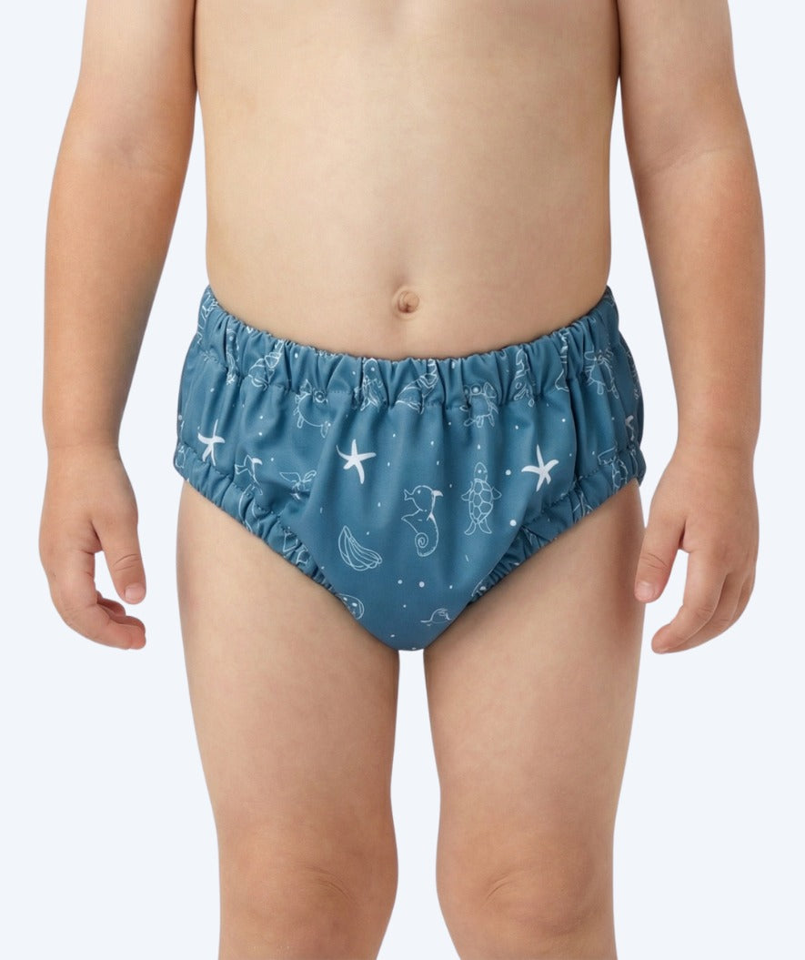 Watery zwemluiers voor kinderen - Foss Lining Nappy - Atlantic Blue