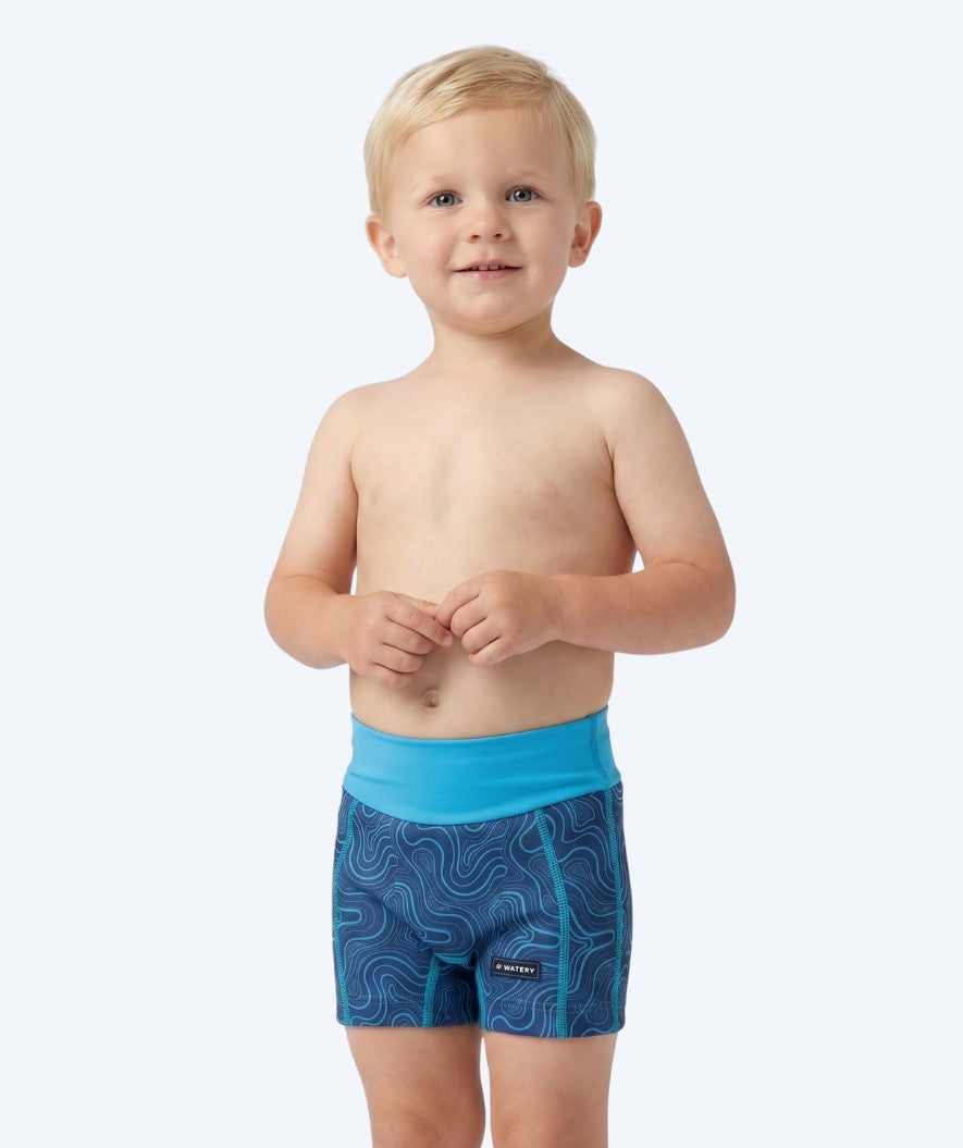 Watery zwemluiers voor kinderen - Thetis Youngster - Blauw