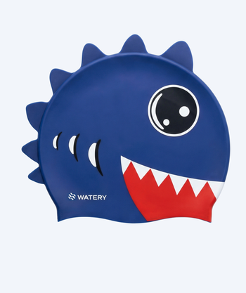 Watery kind badmuts - Dashers - Shark (Blauw/rood)