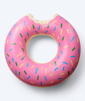 Watery opblaasbare ring - Indigo Donut - Roze