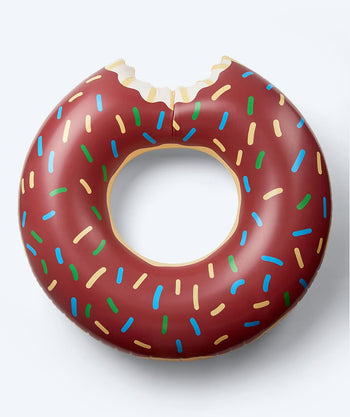 Watery opblaasbare ring - Indigo Donut - Bruin