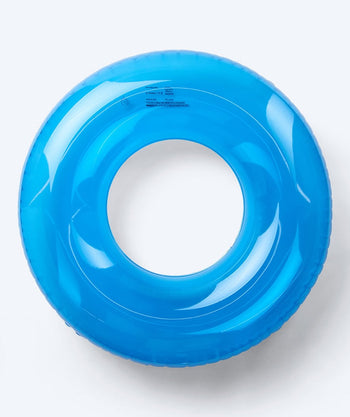 Watery opblaasbare ring - Teal Neon - Lichtblauw