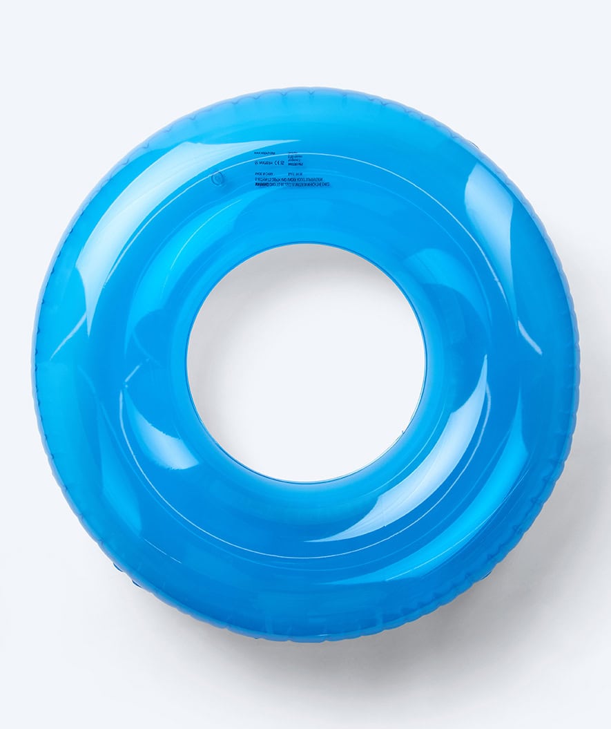 Watery opblaasbare ring - Teal Neon - Lichtblauw