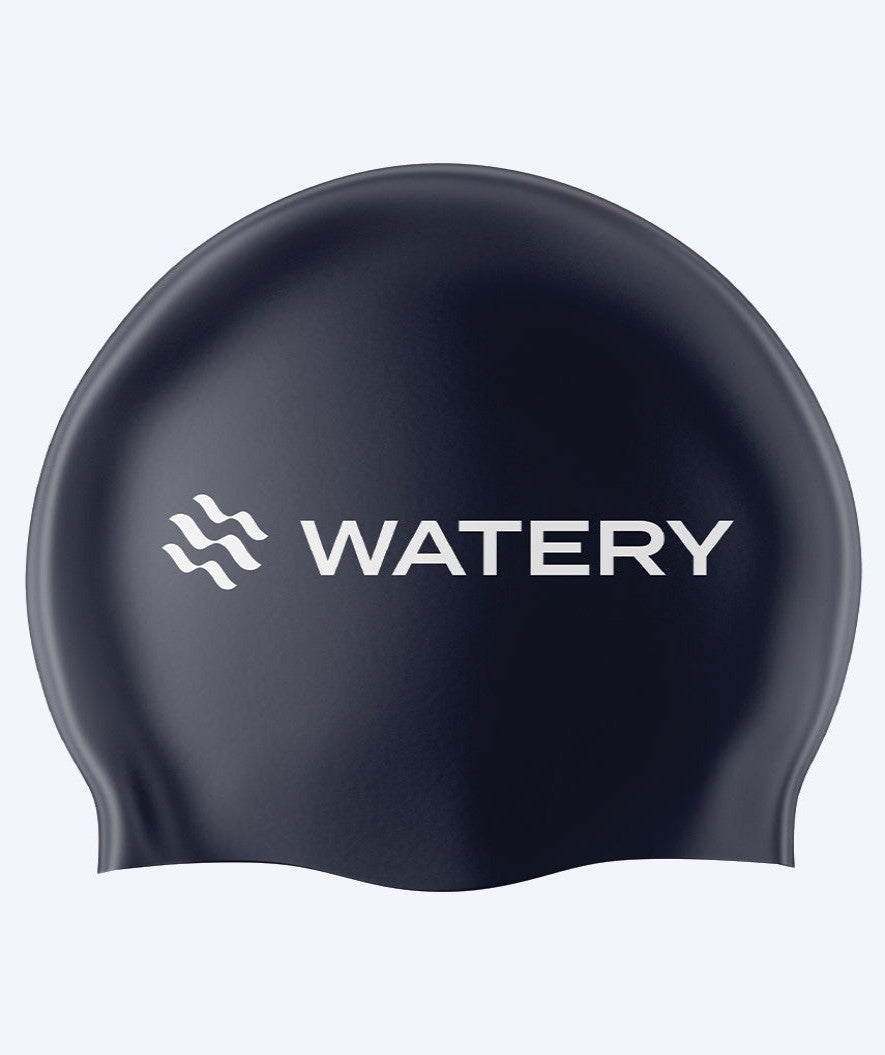 Watery badmuts (vanaf 10 jaar) - Signature Latex - Donkerblauw
