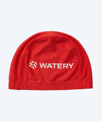 Watery badmuts (vanaf 10 jaar) - Signature Elastane - Rood