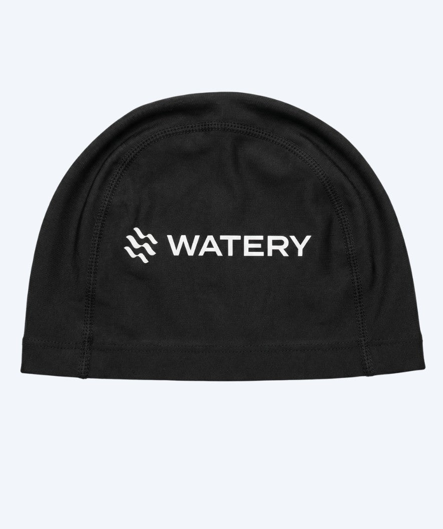 Watery badmuts (vanaf 10 jaar) - Signature Elastane - Zwart