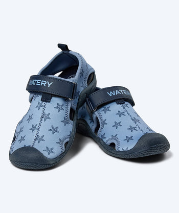 Watery waterschoenen voor kinderen - Pontoon - Donkerblauw/zwart