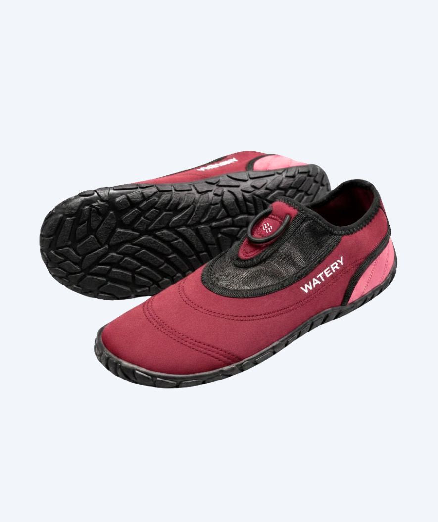 Watery waterschoenen voor volwassenen - Bridge High - Rood/zwart
