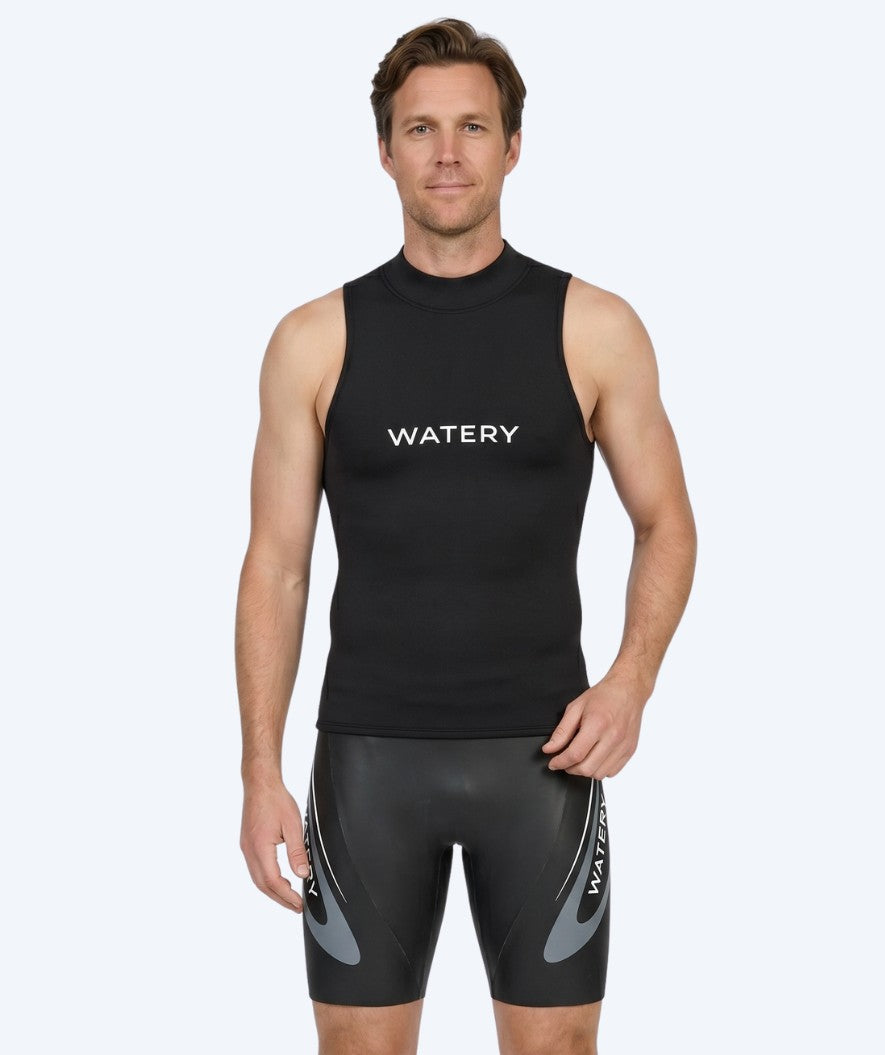 Watery neopreenvest voor mannen - Winterize - Zwart