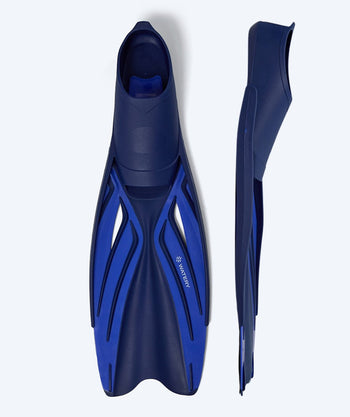 Watery zwemvliezen voor volwassenen - Isle - Donkerblauw/zwart
