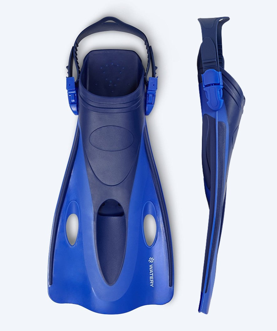 Watery zwemvliezen voor volwassenen - Launch - Blauw