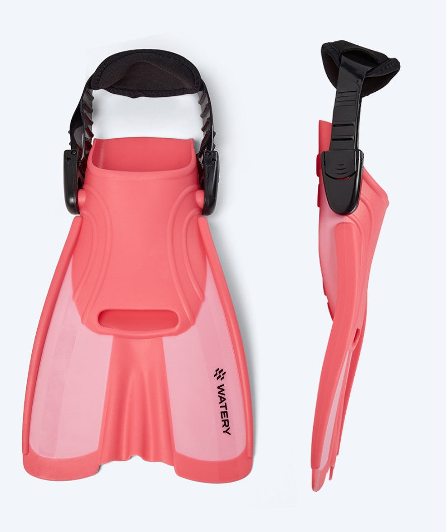 Watery zwemvliezen voor kinderen - Tropical - Roze