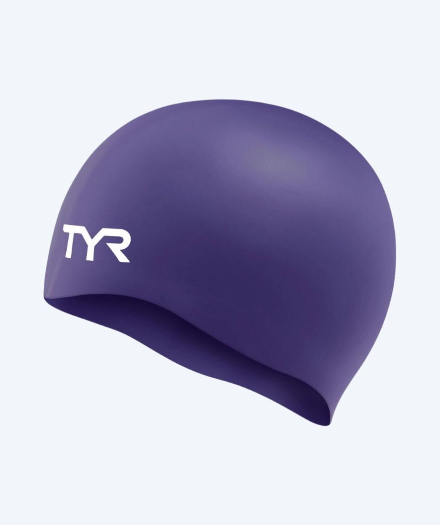 TYR badmuts - Silicone - Paars