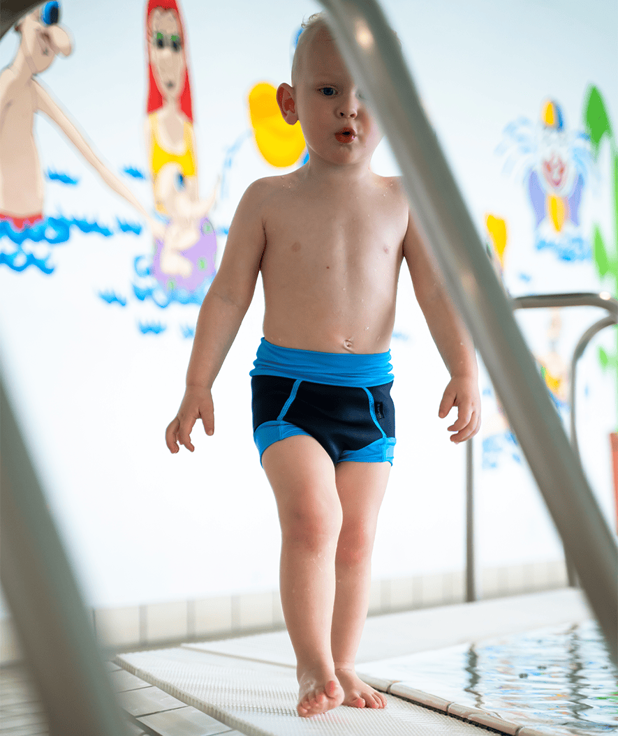 Watery kind zwemluier - Neoprene Swim Nappy - Atlantic Roze