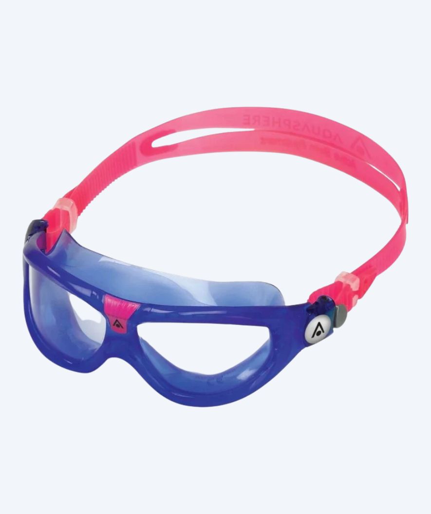 Aquasphere kind duikbril (3-10) - Seal 2 - Donkerblauw/Lichtroze