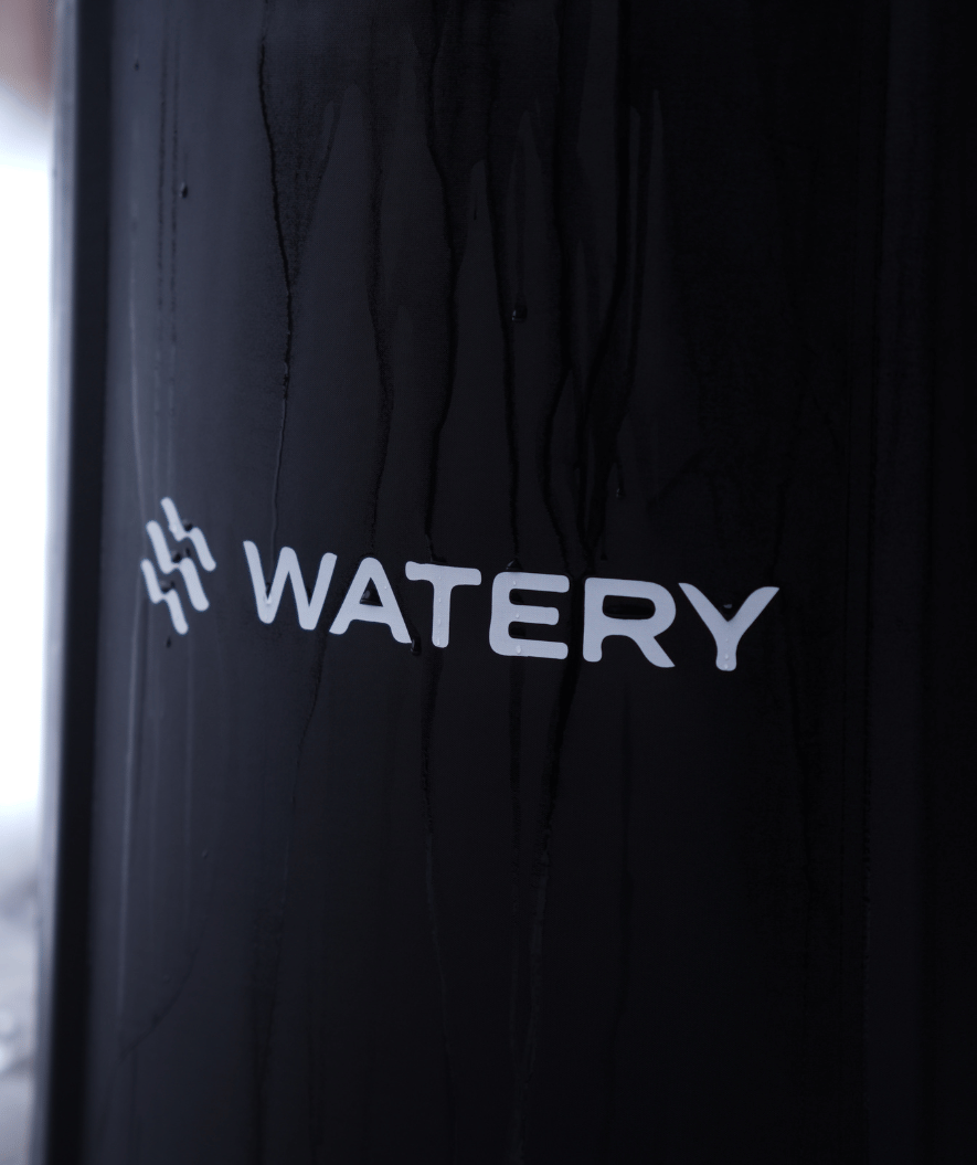 Watery opblaasbaar ijsbad - Hero - Zwart