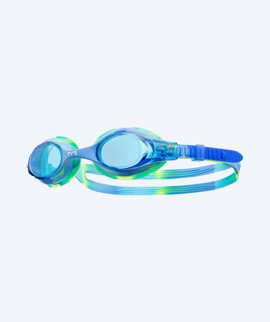 TYR zwembril voor kinderen - Swimple - Blauw/groen