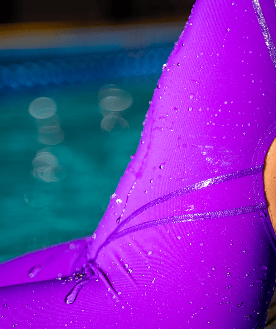 Watery dames wedstrijdbadpak - Rapidskin 2.0 - Rood