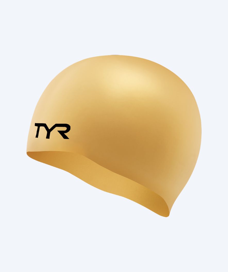 TYR badmuts - Silicone - Goud