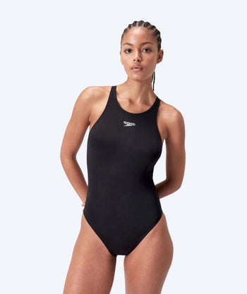 Speedo dames badpak - Endurance V-Back - Zwart