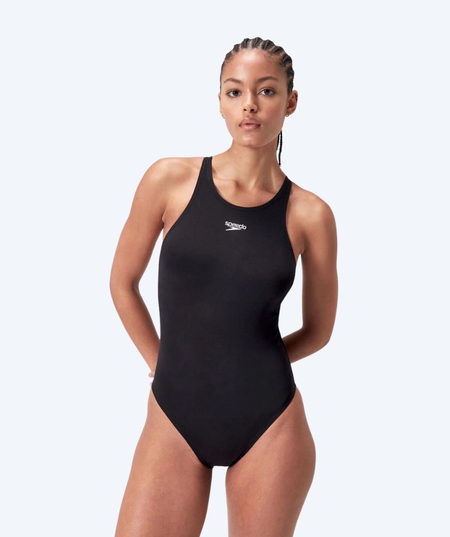 Speedo dames badpak - Endurance V-Back - Zwart