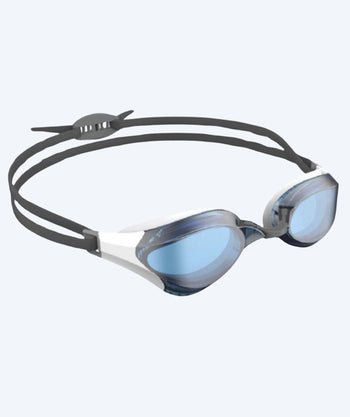 Watery Elite zwembril - Rattle Pro - Wit (Smoke lens)