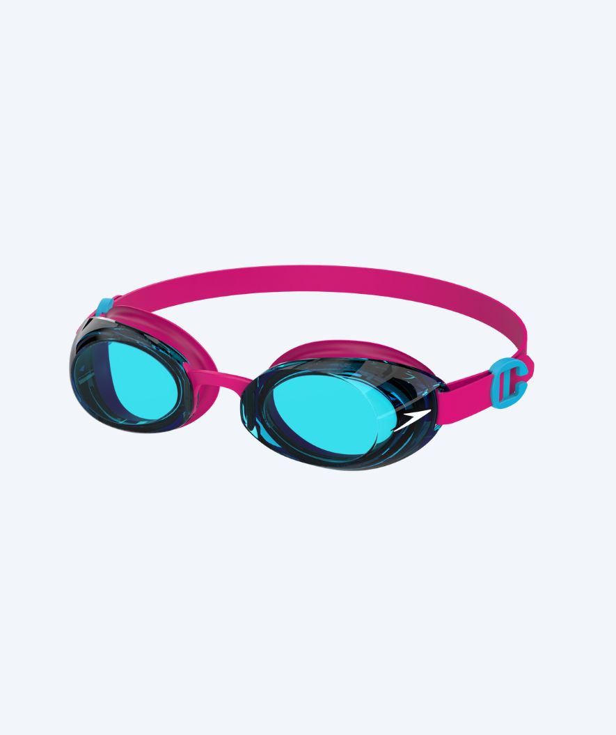 Speedo zwembril voor kinderen (6-14) - Jet 2.0 - Lichtroze/blauw
