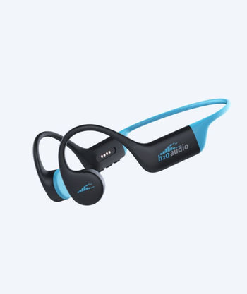 H2OAudio waterdichte oordopjes - Tri 2 Multi-Sport m. BT en MP3 - Blauw/zwart