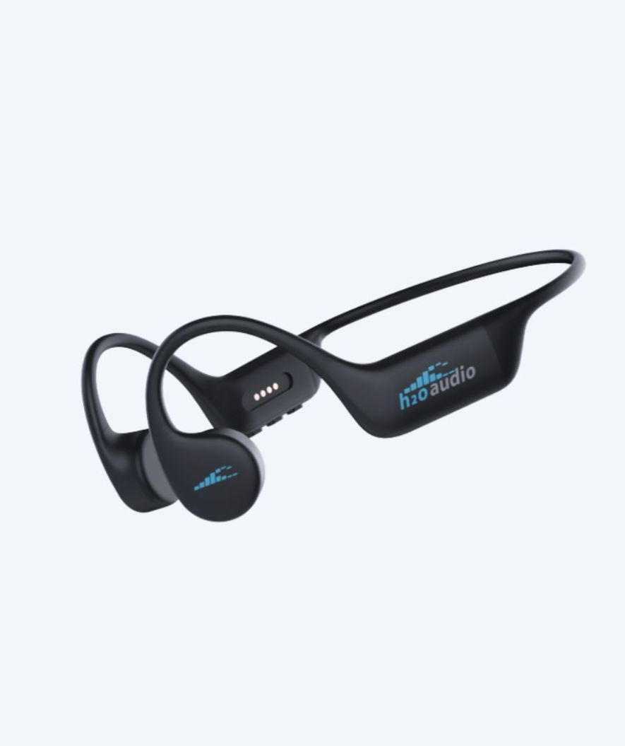 H2OAudio waterdichte oordopjes - Tri 2 Multi-Sport m. BT en MP3 - Zwart