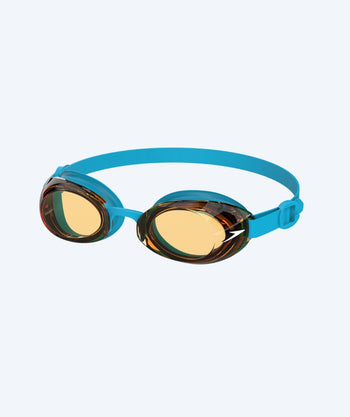 Speedo zwembril voor kinderen (6-14) - Jet 2.0 - Blauw/oranje