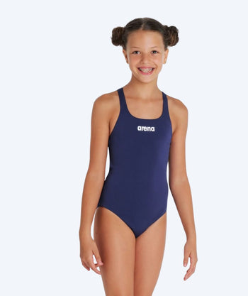 Arena badpakken voor meisjes - Team Swim Pro Solid - Donkerblauw
