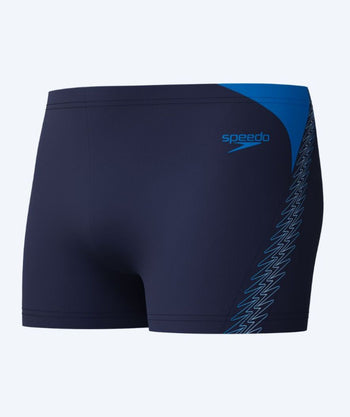 Speedo zwemshorts voor mannen - Hyperboom Splice - Donkerblauw/blauw