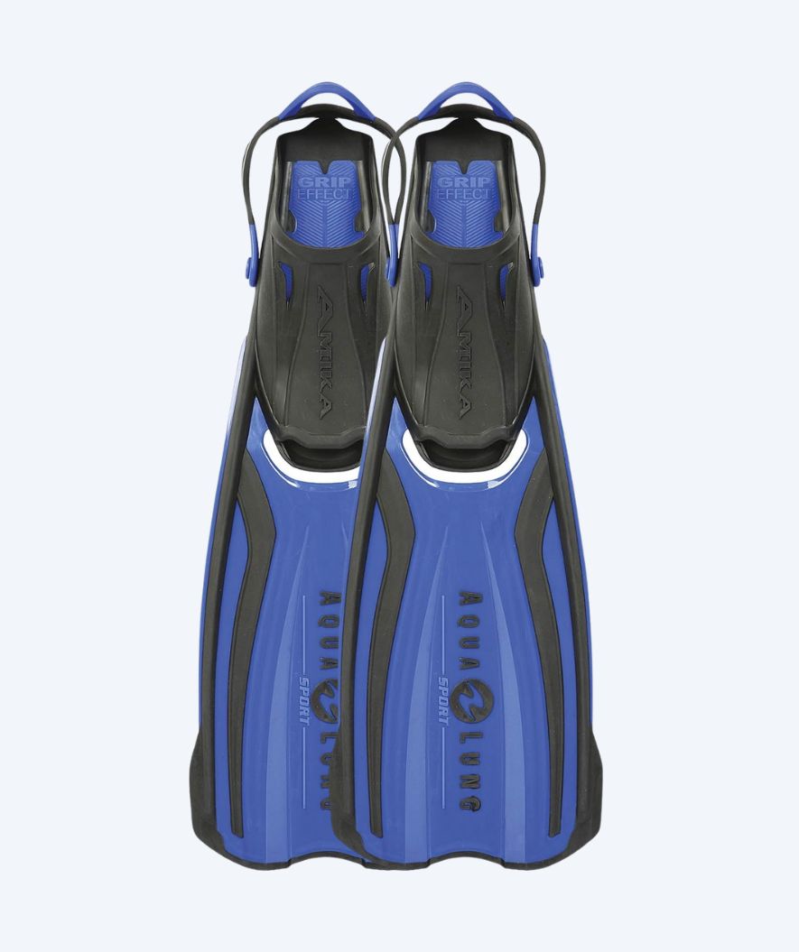 Aqualung zwemvliezen voor volwassenen - Amika - Blauw/zwart